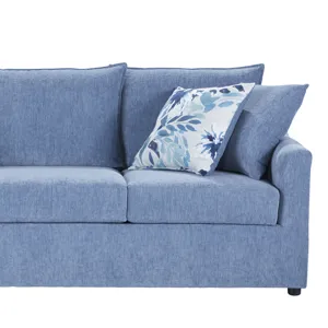 Sylvie 2 PCS Sofa Chair Blue Slate
