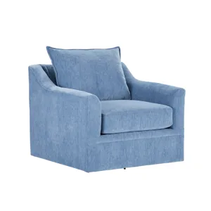 Sylvie 2 PCS Sofa Chair Blue Slate