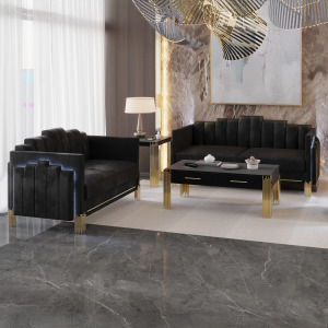 Empire 2pcs Manual Sofa/Love
