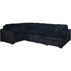 Bliss Sectional Sleeper Midnight