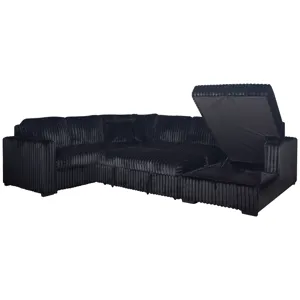 Bliss Sectional Sleeper Midnight