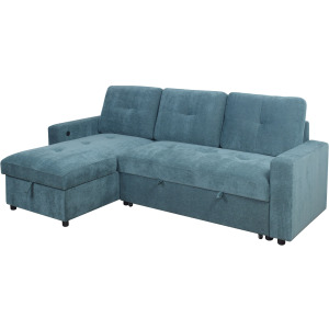 Greer 2pcs LAF Sofa/Chaise Green