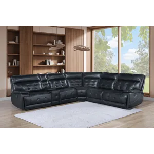 Warner Manual 3pcs Sectional Loveseats/Wedge