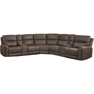 Gaia Power P2, 7 Piece Sectional-RAF, LAF, Ar, Ac, Con X2,