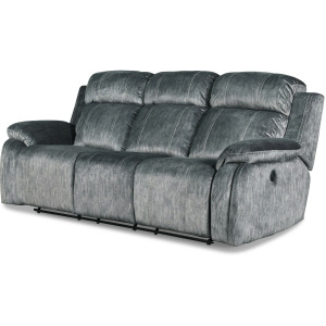 Tango Motion-Shadow Tango Dual Recliner Sofa W/Power Footrest-Shadow
