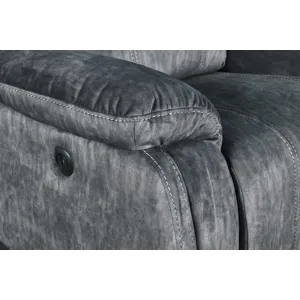 Tango Glider Recliner W/Power Footrest-Shadow