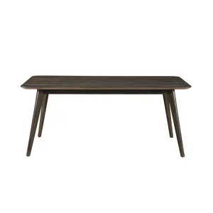 Rex Rectangle Dining Table And 6 Open Back Chairs