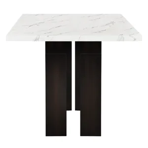 Faust Adjustable Table W 4 Dining Chair