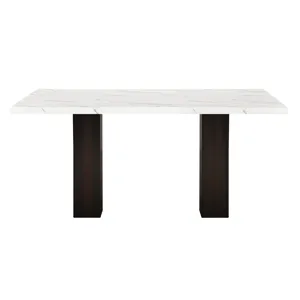 Faust Adjustable Table W 4 Dining Chair