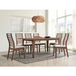 Inspire Ladder Back Chair Walnut