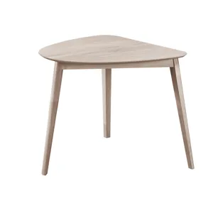 Oscar Corner Table And 2 Chairs-White Ash