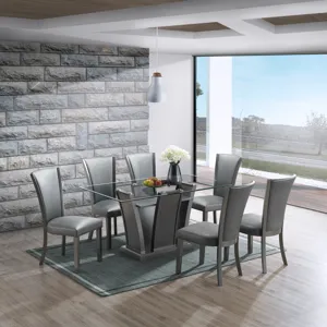 Platina Dining Table Base-White (2 Of 2)