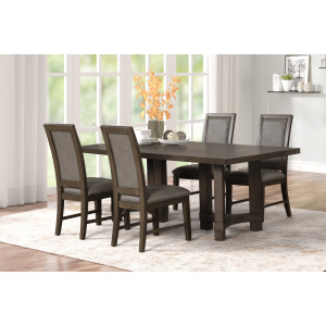 Cityscape Rectangle Dining Table W 4 Chairs