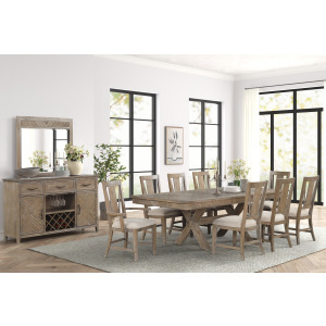 Tybee Dining Table Base Sand
