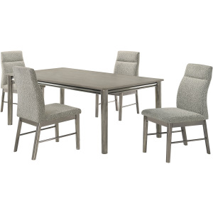 Lennox 5pc Set-Dining Table W/4 Chairs