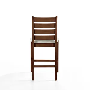 Pascal Counter Table And 4 Chairs Walnut