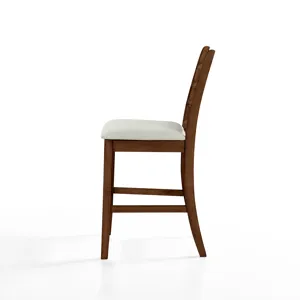 Pascal Counter Dining Table And 6 Chairs Walnut