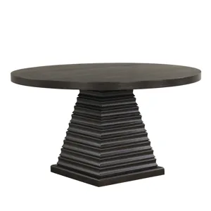 Plateau 54\" Round Dining Table Top & Base