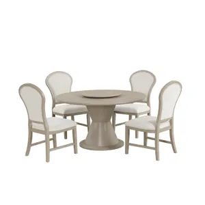 Gwendolyn Round Dining Table W/4 Side Chairs