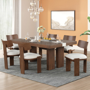 Duality Dining Table W/6 Chairs