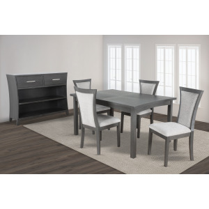 Flair Dining Chair (2 Per Carton) Gray