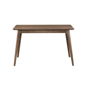 Oscar Counter Table And 6 Chairs-Walnut/Nat Cushions