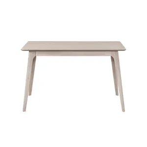 Oscar Counter Table And 6 Chairs-White Ash