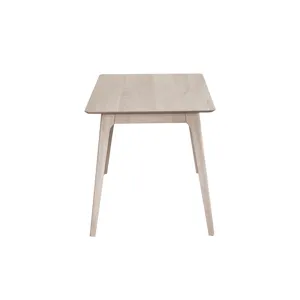 Oscar Counter Table And 6 Chairs-White Ash