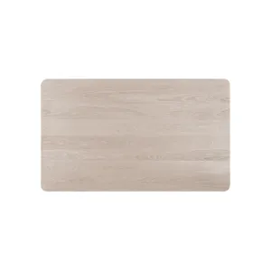 Oscar Counter Table And 6 Chairs-White Ash