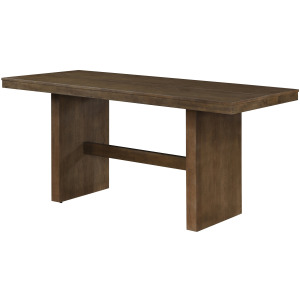 Kody Rectangle Counter Table  Walnut