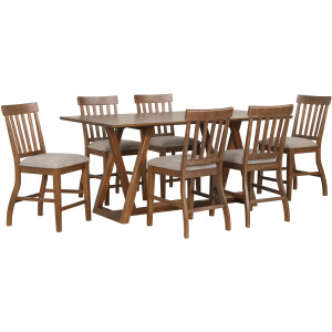 Putnam Counter Table W 6 Chairs