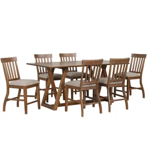 Putnam Counter Table W 6 Chairs
