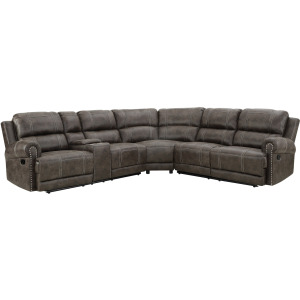 Terra Sectional-Walnut Terra Armless Chair-Walnut