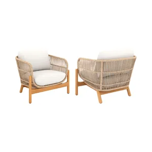 Solstice 2 PC Set-2 Chairs-Beige