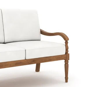 Savannah 4 PC Set-Sofa, 2 Chairs, Coffee Table-White Linen