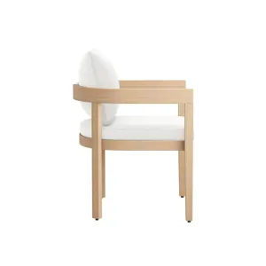 Wesley Patio Side Chair 4pcs White