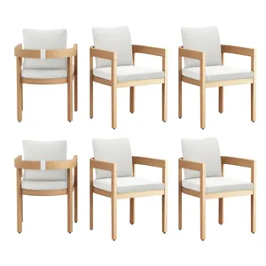 Wesley Patio Side Chair 6pcs White
