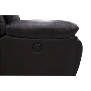 Nikko Sofa W/Power Footrest-Brown
