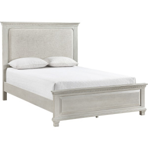 Silver Sands Panel Bed - Gray, Queen
