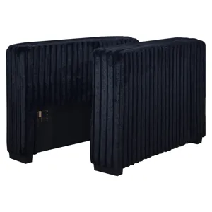 Bliss Set Of 2 Arms For Sectional-Midnight