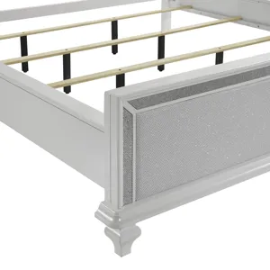 Stardust Footboard & Slats-White - King/California King
