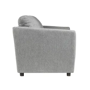 Elio 3 Seater Sofa-Light Gray