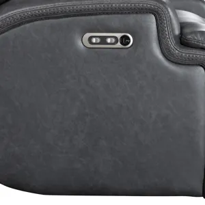 Titan Glider Recliner W/Power Headrest & Footrest-Gray