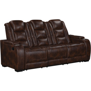 Chester Reclining Sofa-Brown