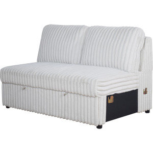 Bliss Loveseat W/Pull Out Bed-Mist Gray