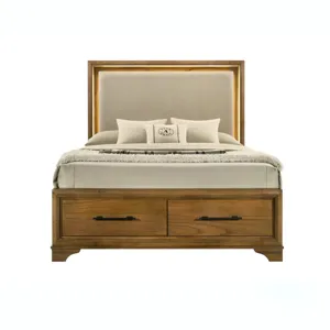 Talcott Lighted Headboard Honey - King/California King
