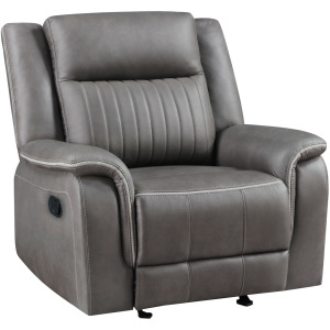 Enzo Motion Gray Enzo Glider Recliner Gray