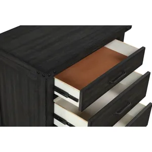 Galleon Nightstand-Gray