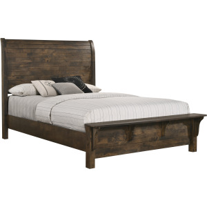Blue Ridge Side Rails Rustic Gray - Queen/King
