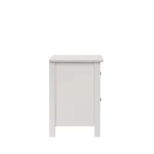 Zodiac 2 Drawer Nightstand-White